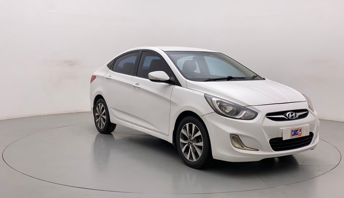 2013 Hyundai Verna FLUIDIC 1.6 CRDI SX, Diesel, Manual, 46,332 km, Right Front Diagonal