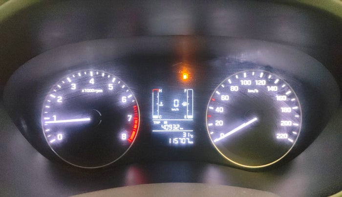 2016 Hyundai Elite i20 SPORTZ 1.2, Petrol, Manual, 1,15,706 km, Odometer Image