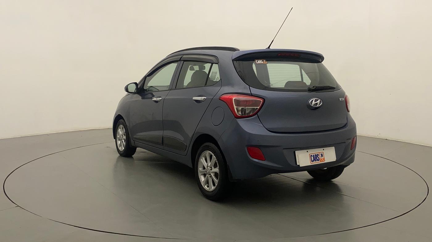 2016 Hyundai Grand i10 ASTA AT 1.2 KAPPA VTVT, Petrol, Automatic, 70,453 km, Left Back Diagonal