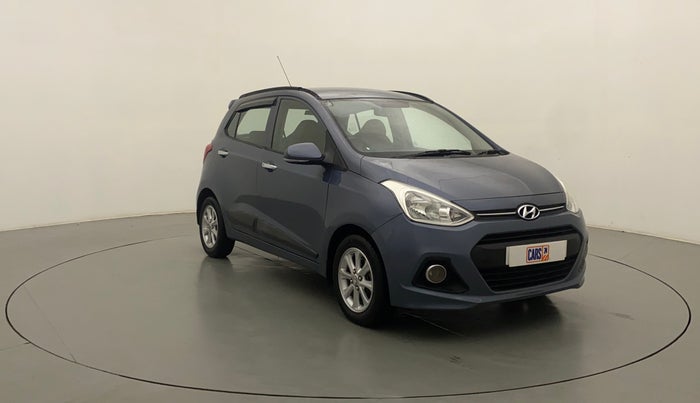 2016 Hyundai Grand i10 ASTA AT 1.2 KAPPA VTVT, Petrol, Automatic, 70,453 km, Right Front Diagonal