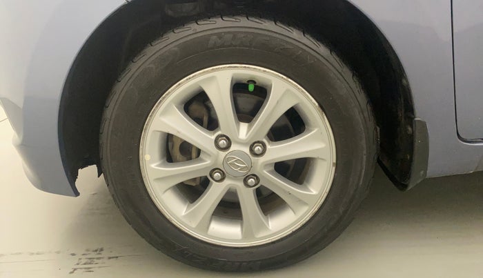 2016 Hyundai Grand i10 ASTA AT 1.2 KAPPA VTVT, Petrol, Automatic, 70,453 km, Left Front Wheel