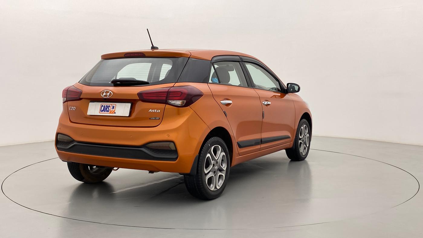 2018 Hyundai Elite i20 ASTA 1.2 (O), Petrol, Manual, 15,974 km, Right Back Diagonal
