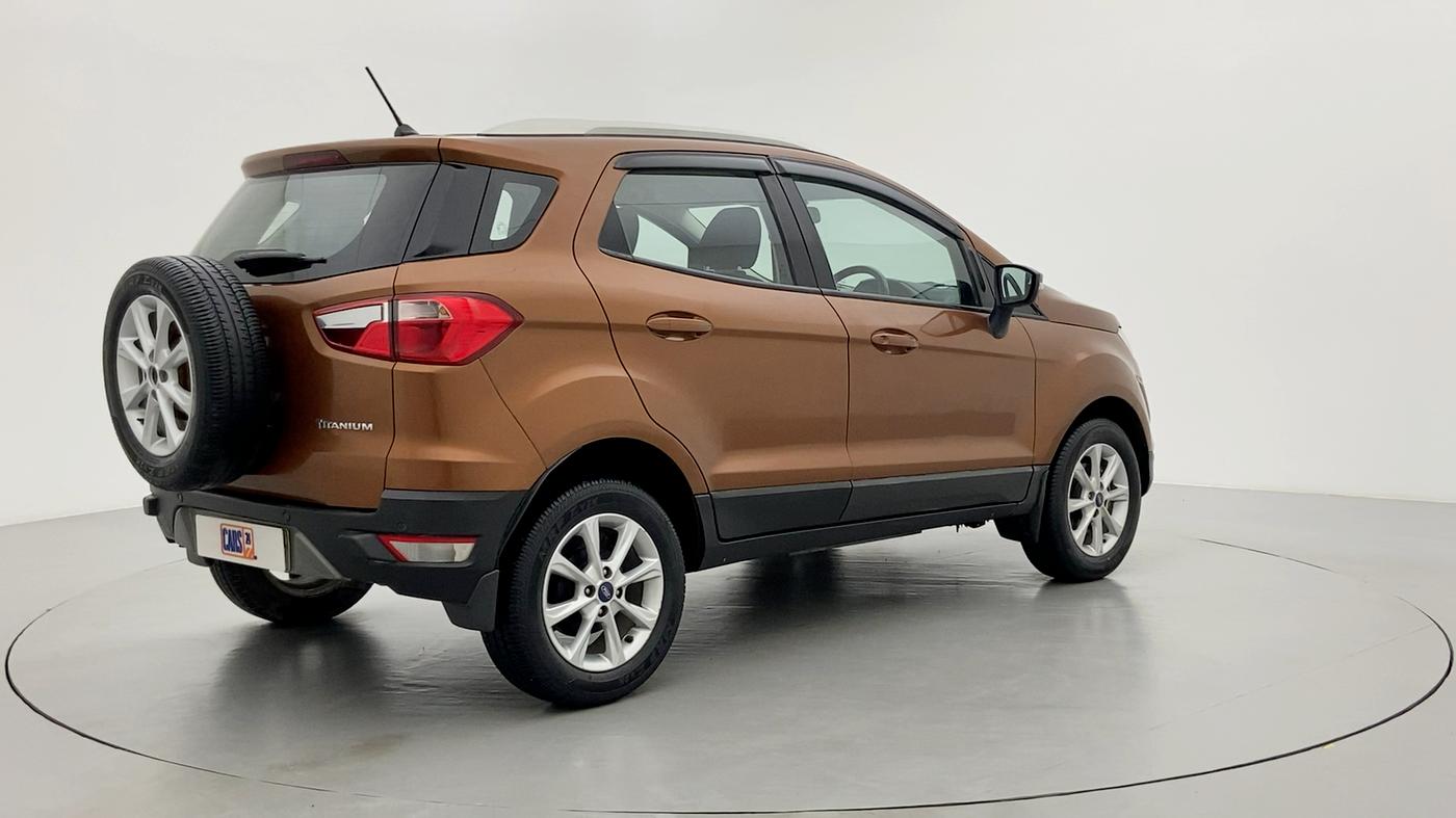 2018 Ford Ecosport 1.5TITANIUM TDCI, Diesel, Manual, 33,453 km, Right Back Diagonal