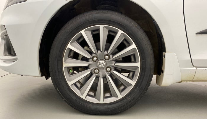 2018 Maruti Ciaz ALPHA 1.5 AT SHVS, Petrol, Automatic, 33,639 km, Left Front Wheel