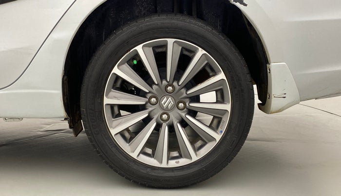 2018 Maruti Ciaz ALPHA 1.5 AT SHVS, Petrol, Automatic, 33,639 km, Left Rear Wheel