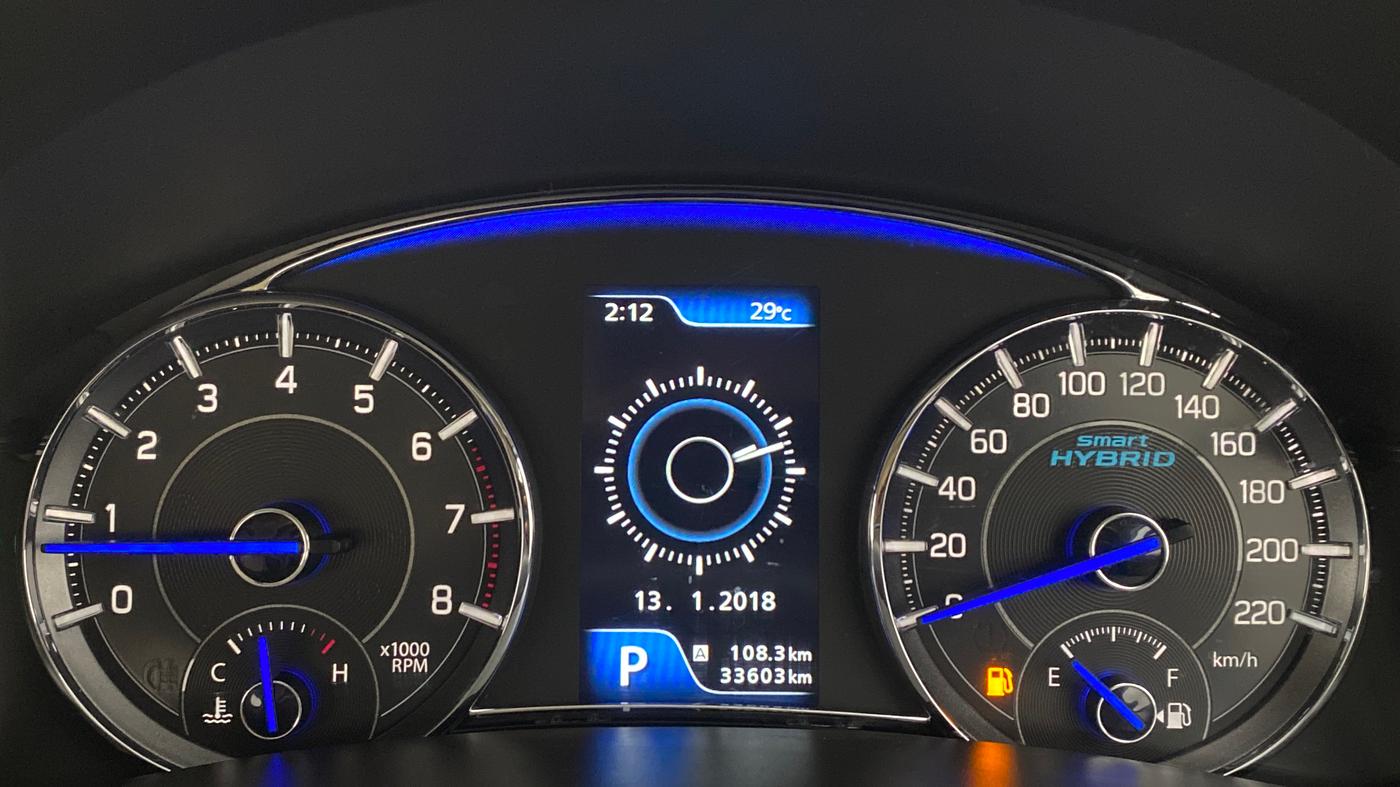 2018 Maruti Ciaz ALPHA 1.5 AT SHVS, Petrol, Automatic, 33,639 km, Odometer Image