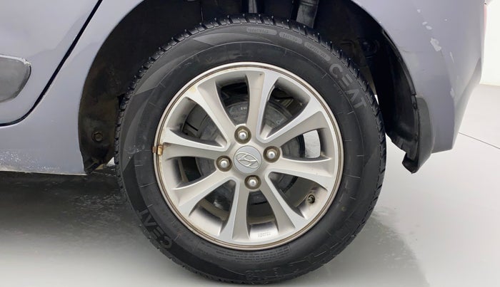 2016 Hyundai Grand i10 ASTA (O) AT 1.2 KAPPA VTVT, Petrol, Automatic, 45,279 km, Left Rear Wheel