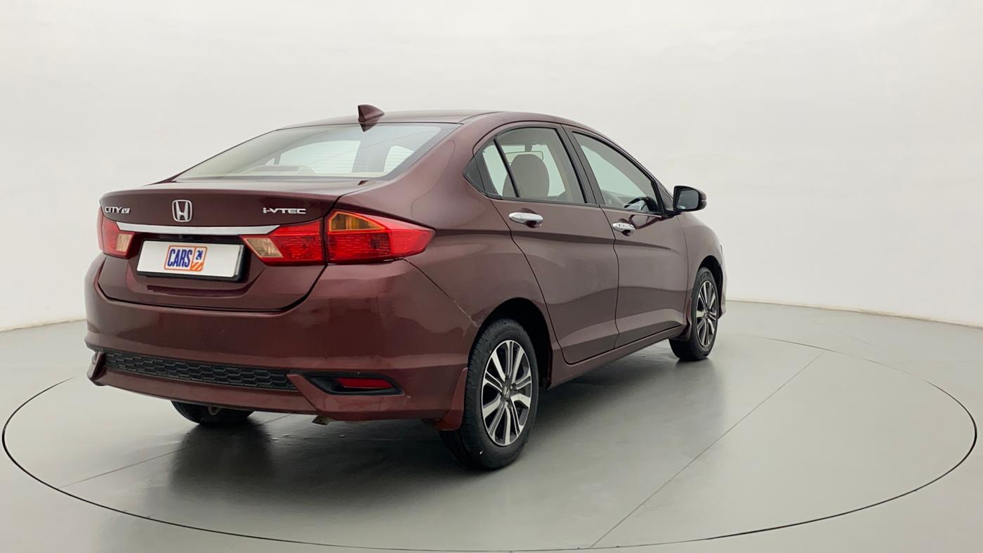 2017 Honda City V CVT, Petrol, Automatic, 43,462 km, Right Back Diagonal