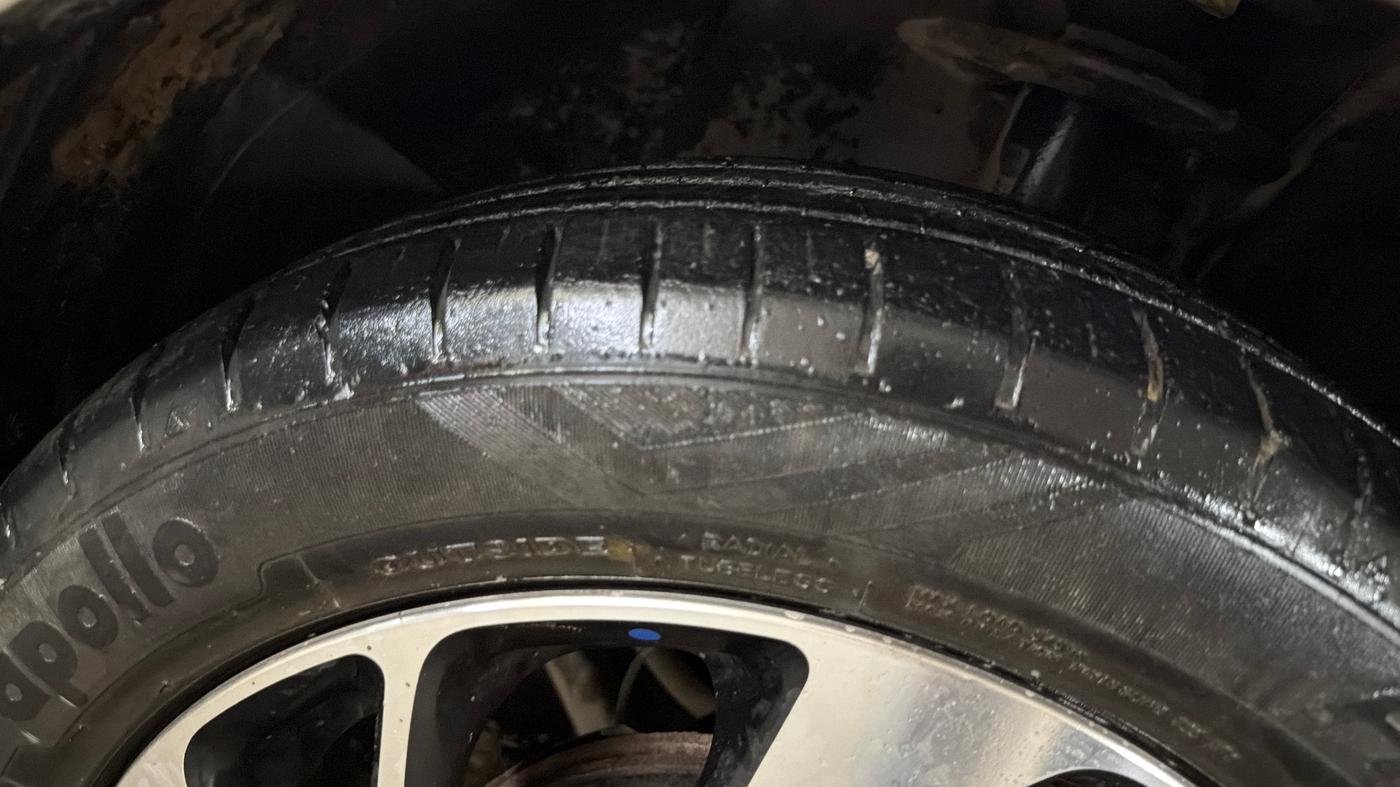 2021 Toyota Glanza G CVT, Petrol, Automatic, 31,660 km, Right Front Tyre Tread