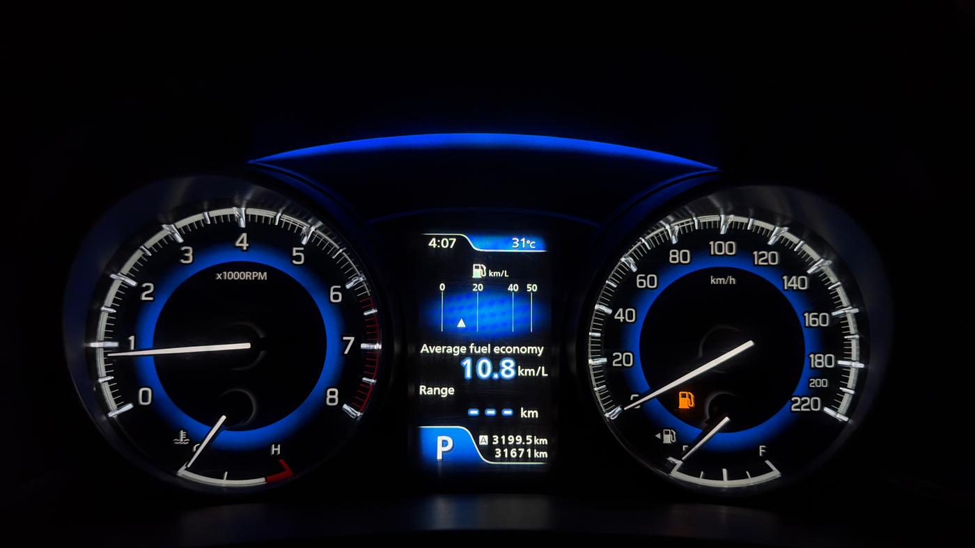 2021 Toyota Glanza G CVT, Petrol, Automatic, 31,660 km, Odometer Image