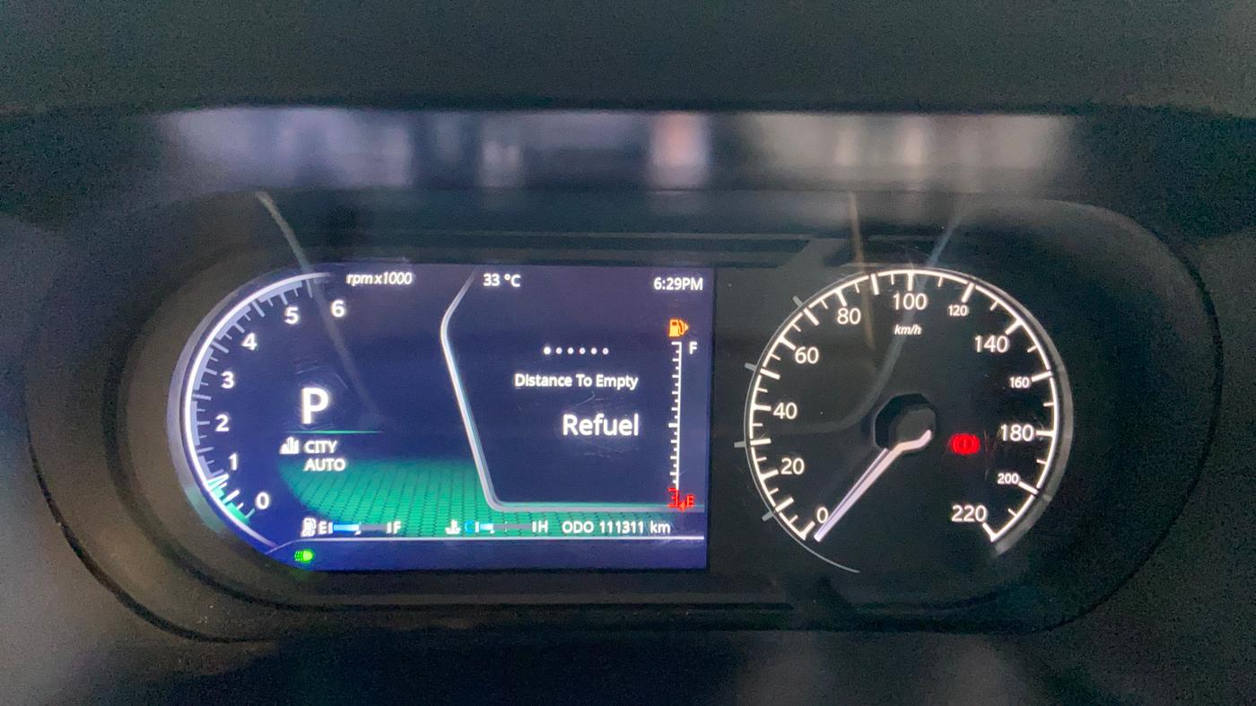 2021 Tata Harrier XZA PLUS 2.0L, Diesel, Automatic, 1,11,322 km, Odometer Image