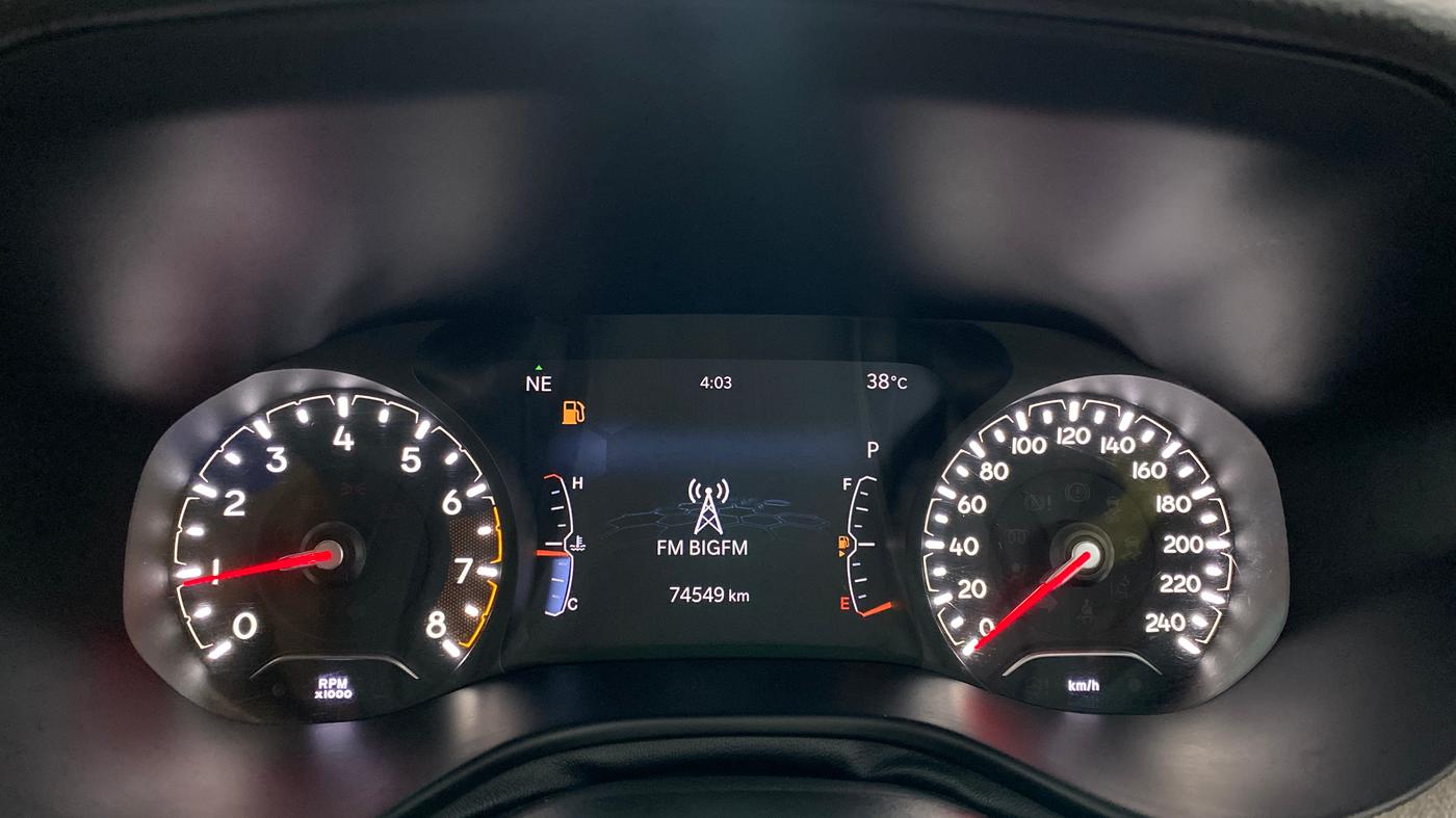 2021 Jeep Compass LONGITUDE (O) 1.4 PETROL DCT, Petrol, Automatic, 74,548 km, Odometer Image
