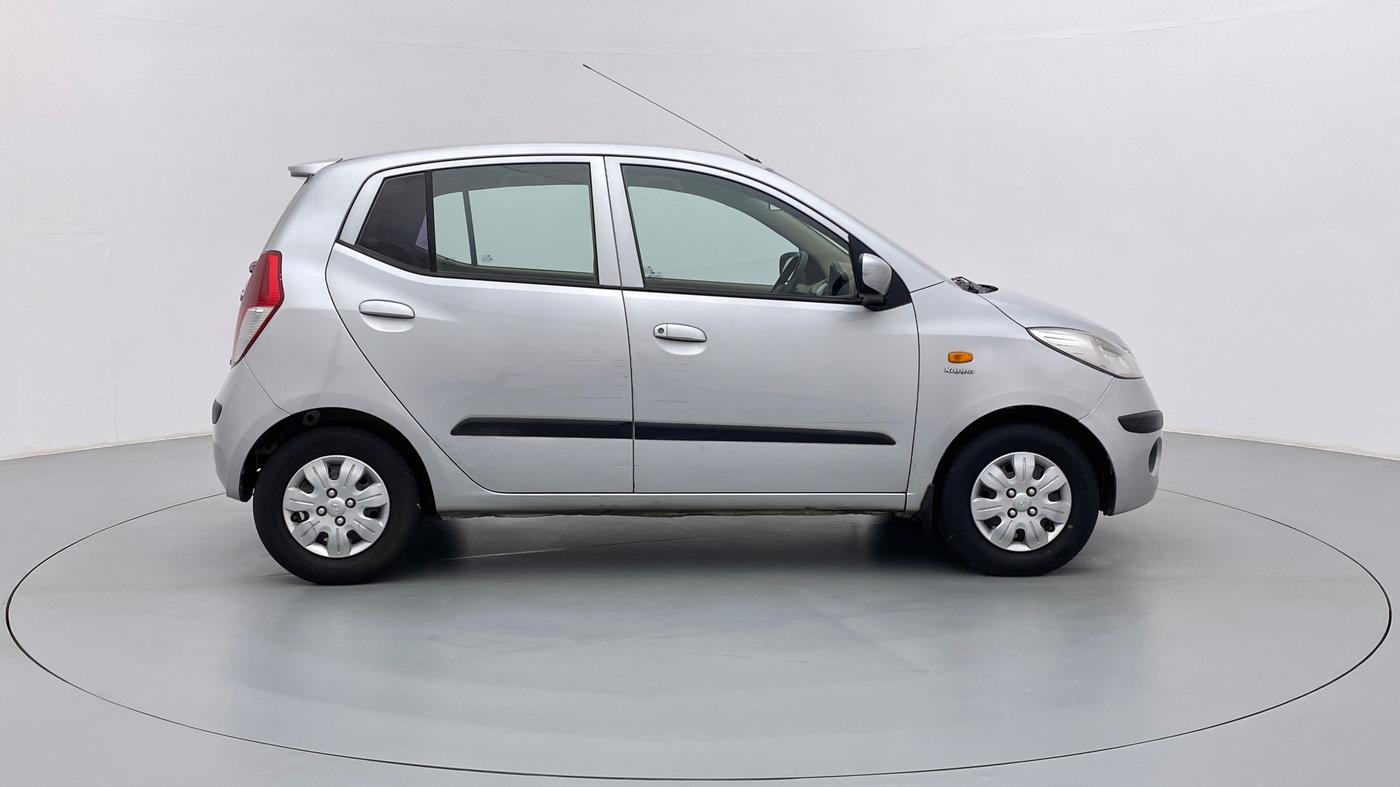 2009 Hyundai i10 SPORTZ 1.2 AT, Petrol, Automatic, 49,891 km, Right Side View