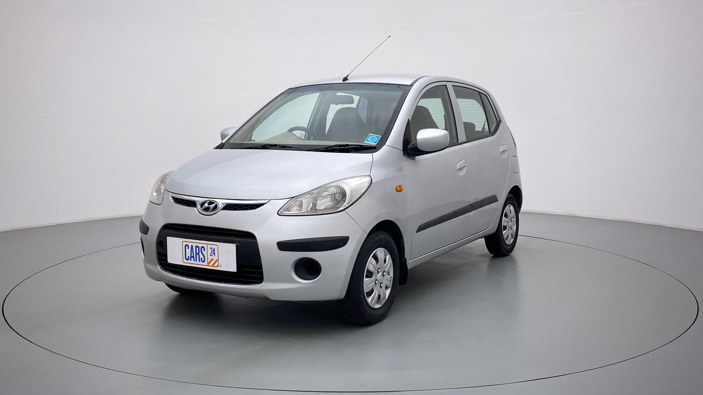2009 Hyundai i10 SPORTZ 1.2 AT, Petrol, Automatic, 49,891 km, Left Front Diagonal