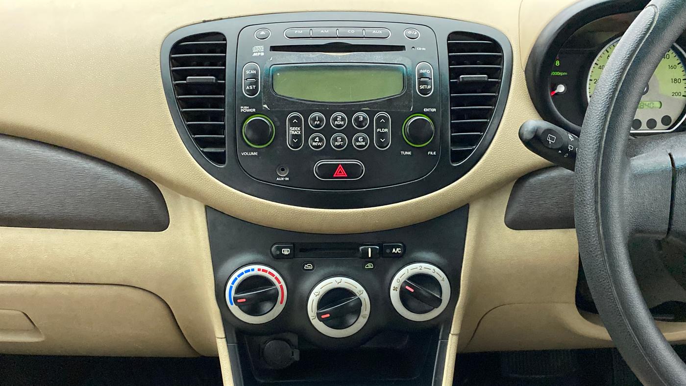 2009 Hyundai i10 SPORTZ 1.2 AT, Petrol, Automatic, 49,891 km, Air Conditioner