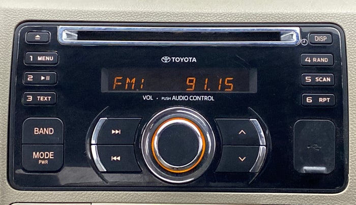 2013 Toyota Etios Liva G SP, Petrol, Manual, 65,960 km, Infotainment System