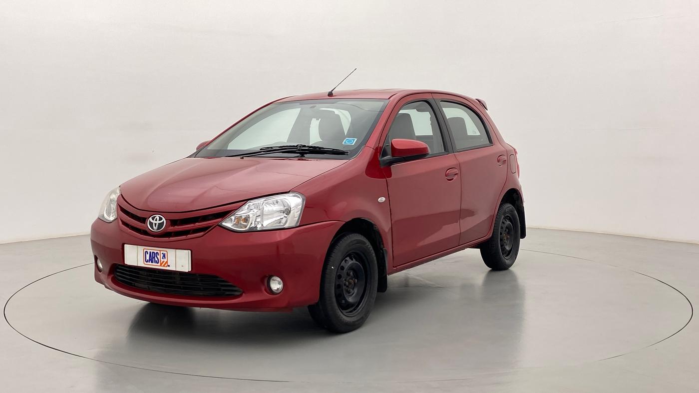 2013 Toyota Etios Liva G SP, Petrol, Manual, 65,960 km, Left Front Diagonal