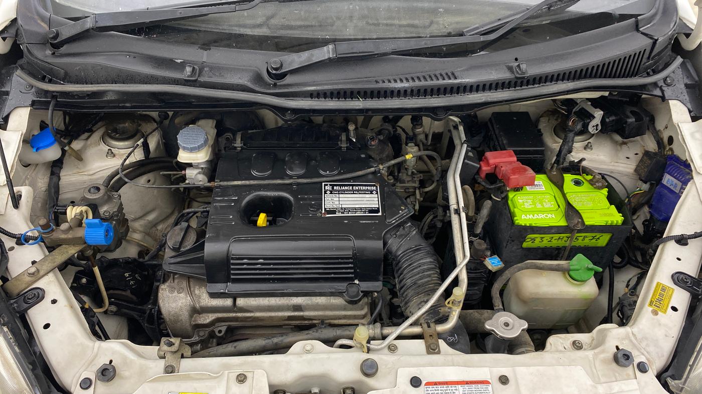 2018 Maruti Wagon R 1.0 VXI, CNG, Manual, 59,752 km, Engine View