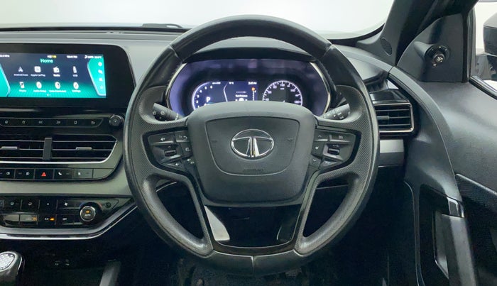 2022 Tata Safari XZA PLUS DARK EDITION, Diesel, Automatic, 36,986 km, Steering Wheel Close Up