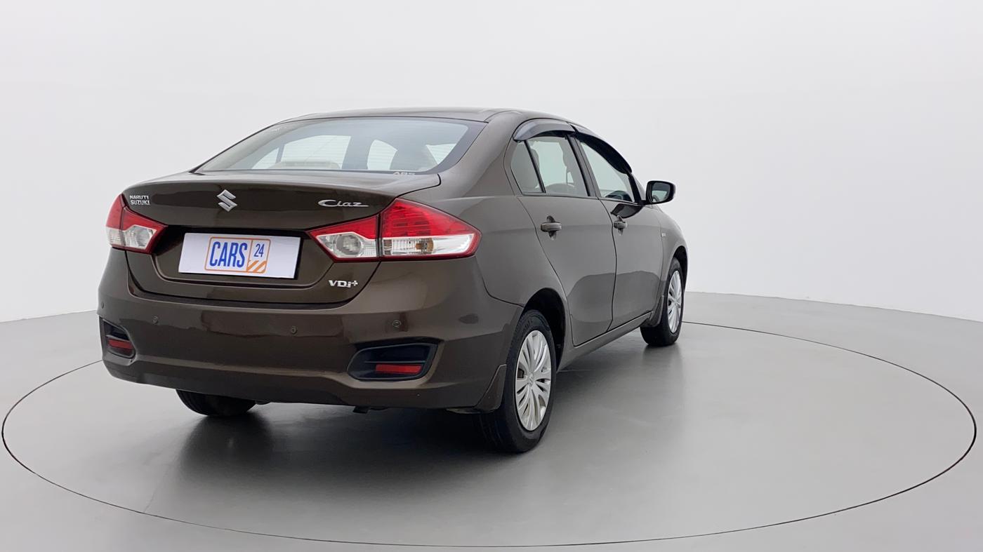 2014 Maruti Ciaz VDI, Diesel, Manual, 94,028 km, Right Back Diagonal