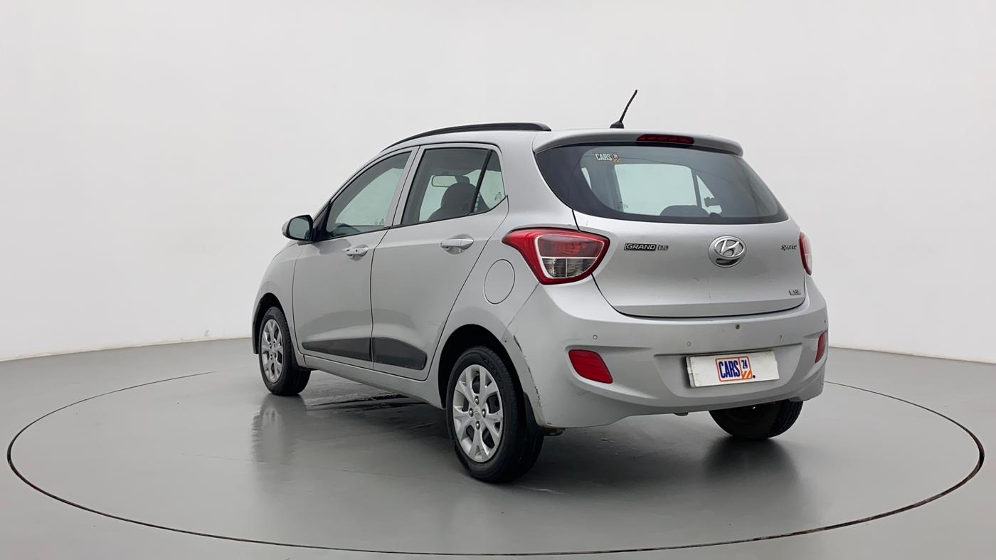 2013 Hyundai Grand i10 SPORTZ 1.2 KAPPA VTVT, Petrol, Manual, 1,00,490 km, Left Back Diagonal