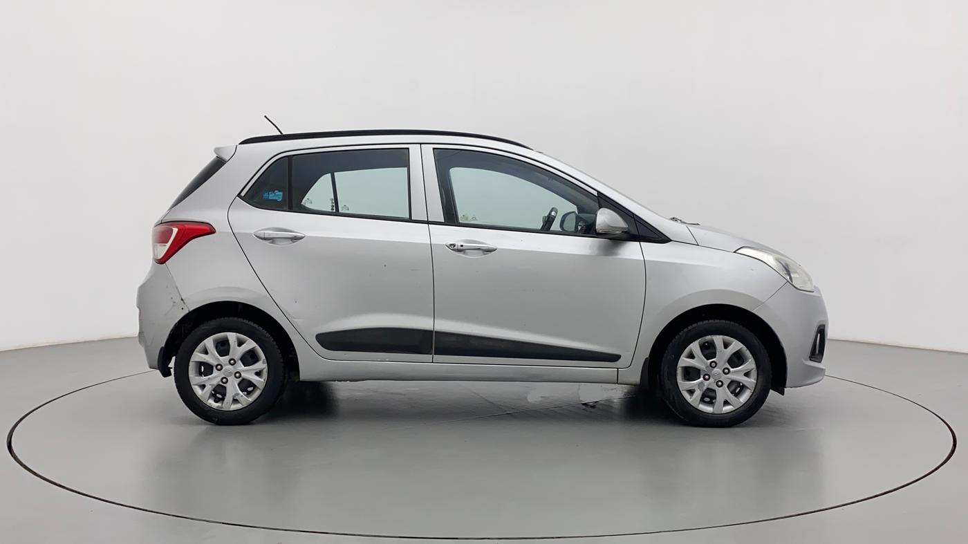 2013 Hyundai Grand i10 SPORTZ 1.2 KAPPA VTVT, Petrol, Manual, 1,00,490 km, Right Side View