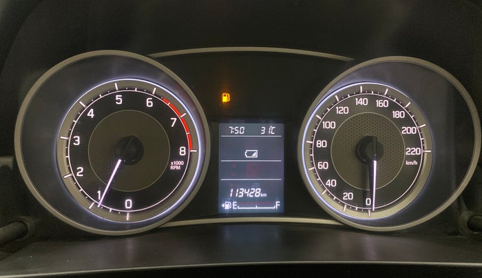 2023 Maruti Dzire ZXI, Petrol, Manual, 1,13,388 km, Odometer Image