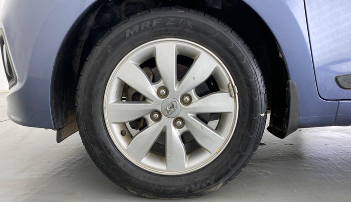 2014 Hyundai Xcent S (O) 1.2, Petrol, Manual, 43,821 km, Left Front Wheel