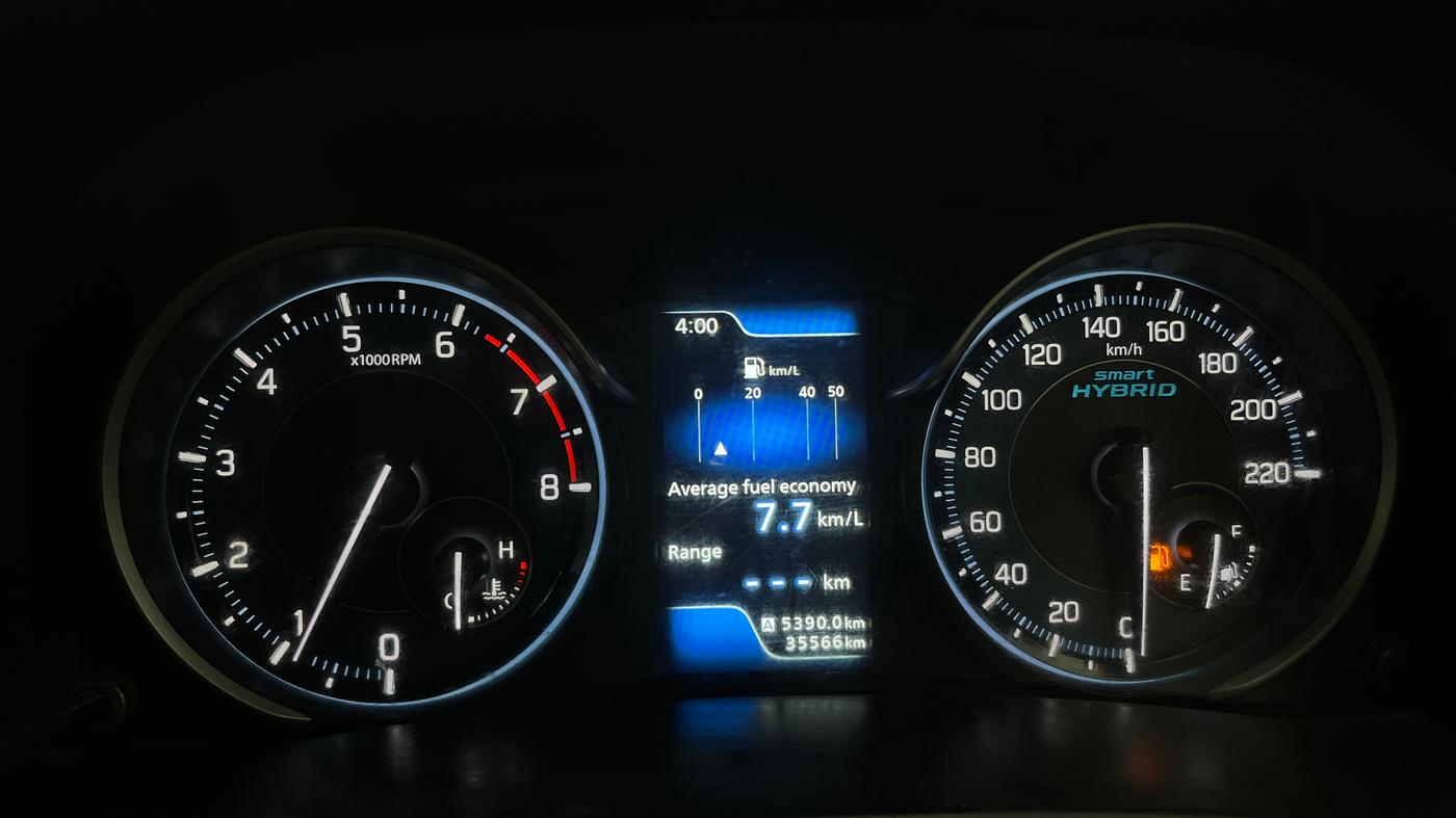 2019 Maruti Ertiga VXI SHVS, Petrol, Manual, 35,546 km, Odometer Image