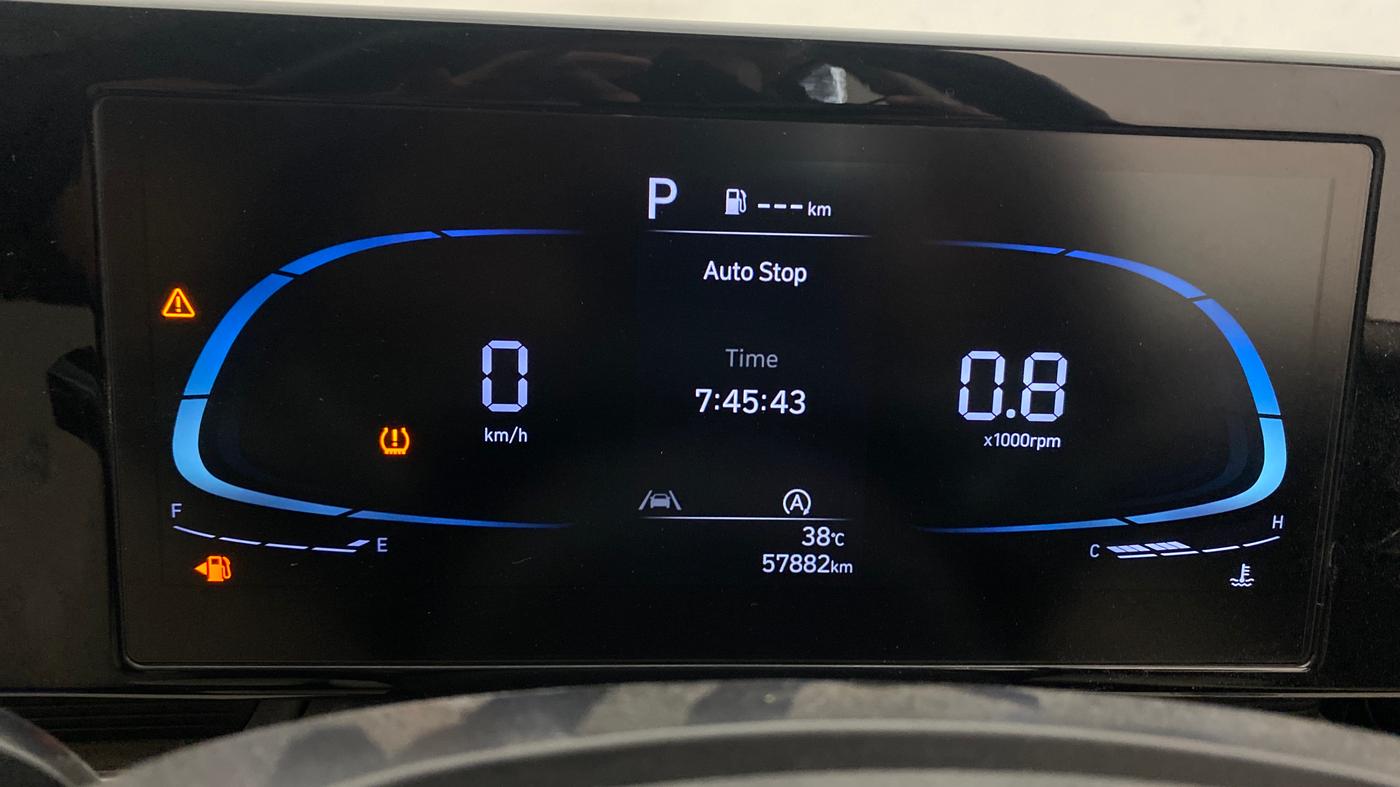 2023 Hyundai Verna SX(O) 1.5 MPI IVT , Petrol, Automatic, 57,882 km, Odometer Image