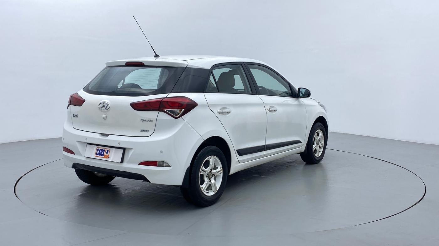 2016 Hyundai Elite i20 SPORTZ 1.2, Petrol, Manual, 55,422 km, Right Back Diagonal