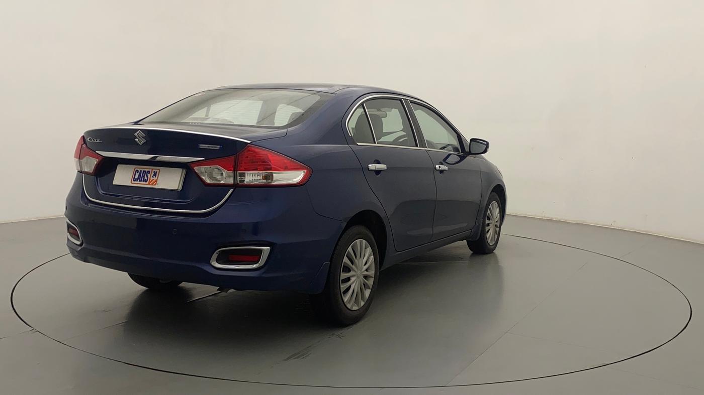 2021 Maruti Ciaz SIGMA 1.5 SHVS MT  PETROL, Petrol, Manual, 16,909 km, Right Back Diagonal