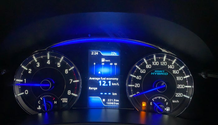2021 Maruti Ciaz SIGMA 1.5 SHVS MT  PETROL, Petrol, Manual, 16,909 km, Odometer Image