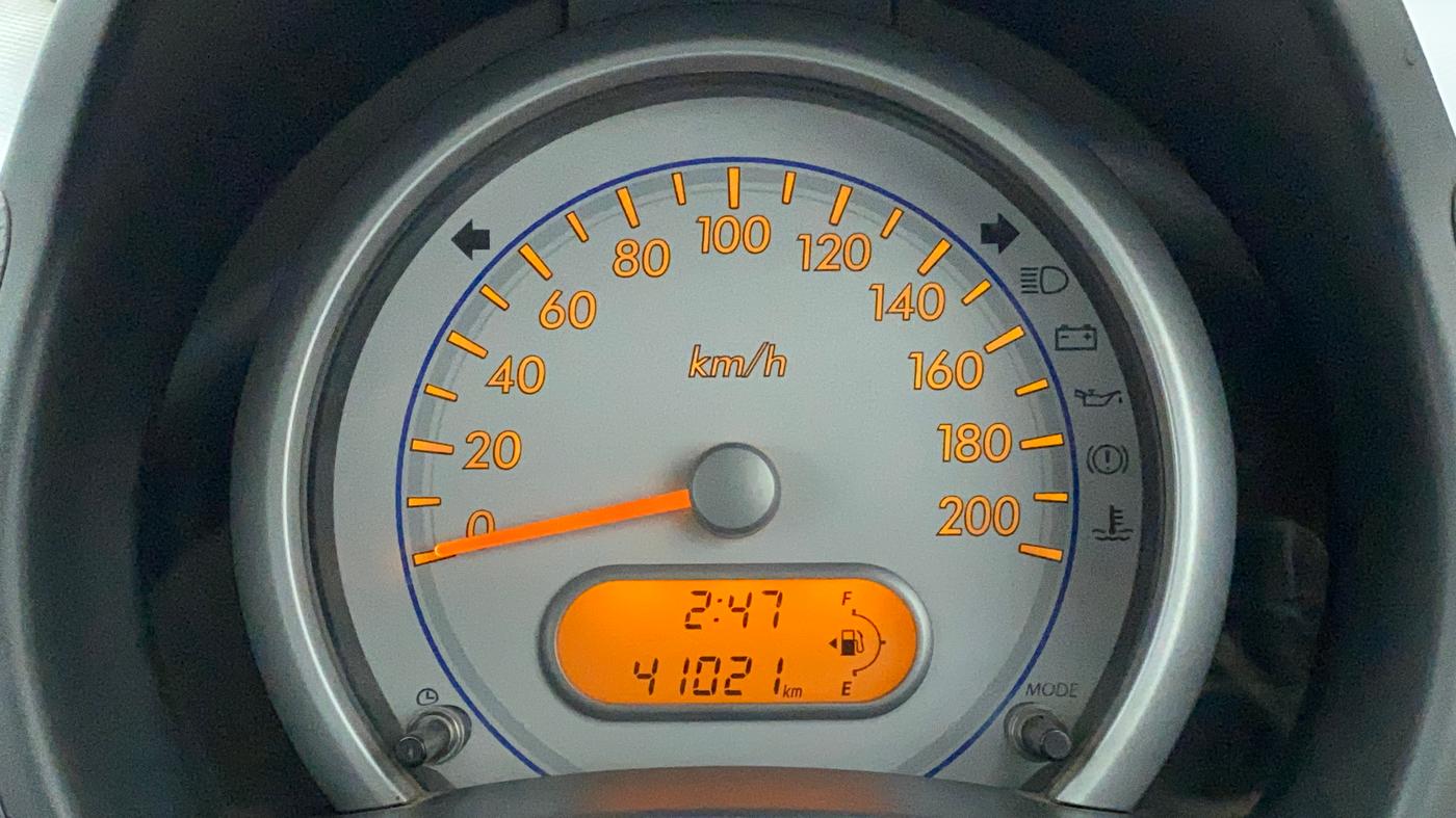 2013 Maruti Ritz VXI, Petrol, Manual, 41,171 km, Odometer Image