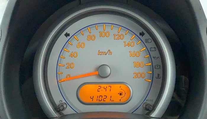 2013 Maruti Ritz VXI, Petrol, Manual, 41,171 km, Odometer Image