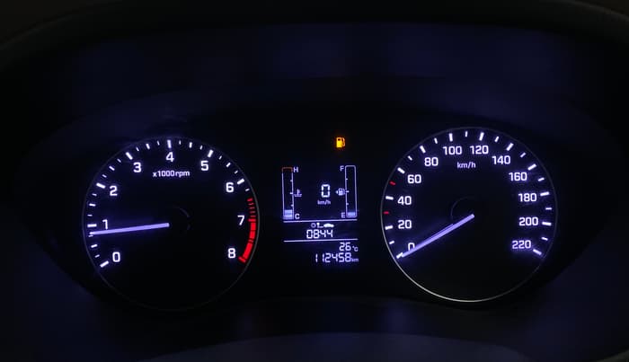 2017 Hyundai Elite i20 SPORTZ 1.2, Petrol, Manual, 1,12,457 km, Odometer Image