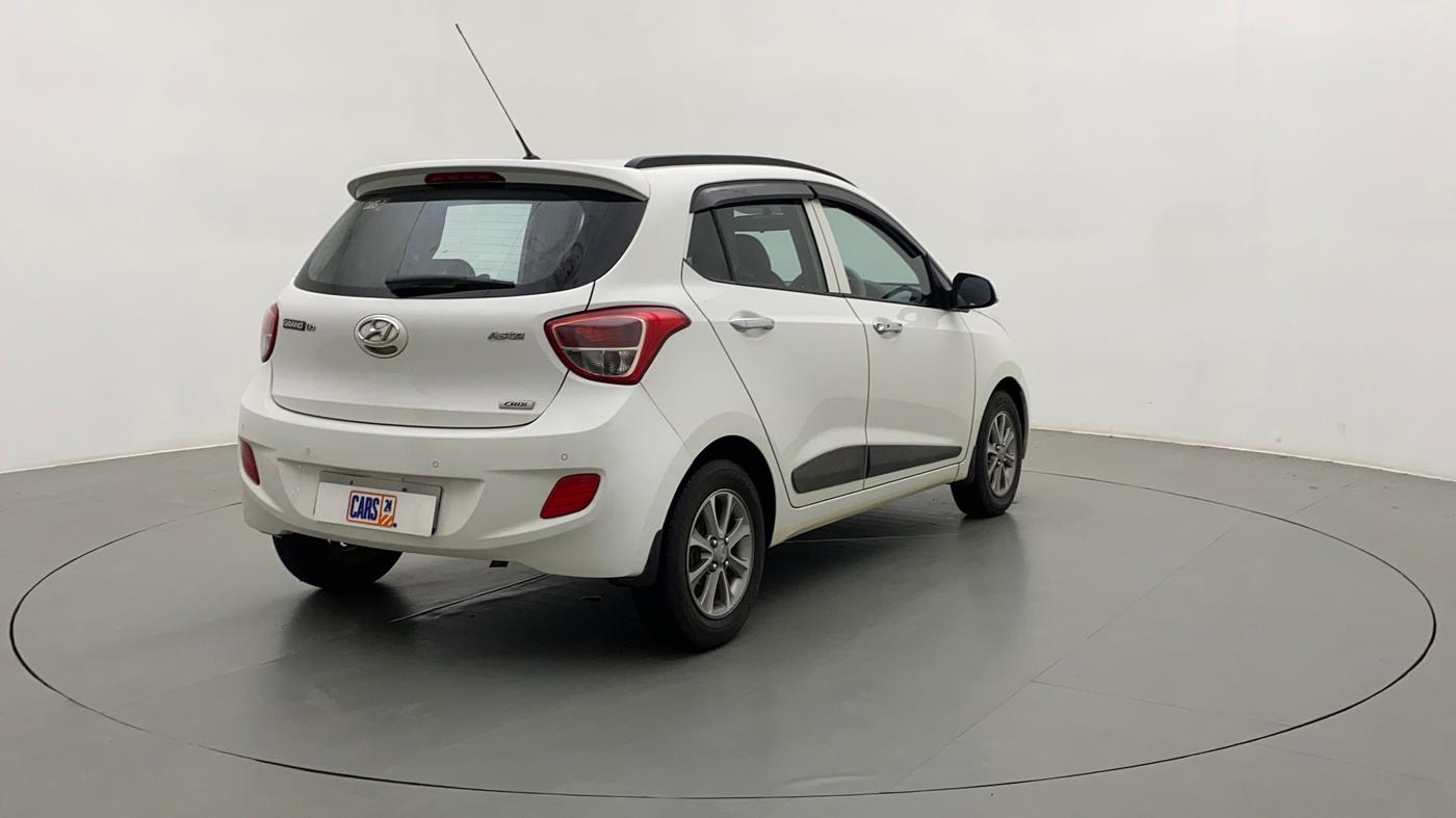 2016 Hyundai Grand i10 ASTA 1.1 CRDI (O), Diesel, Manual, 1,04,136 km, Right Back Diagonal