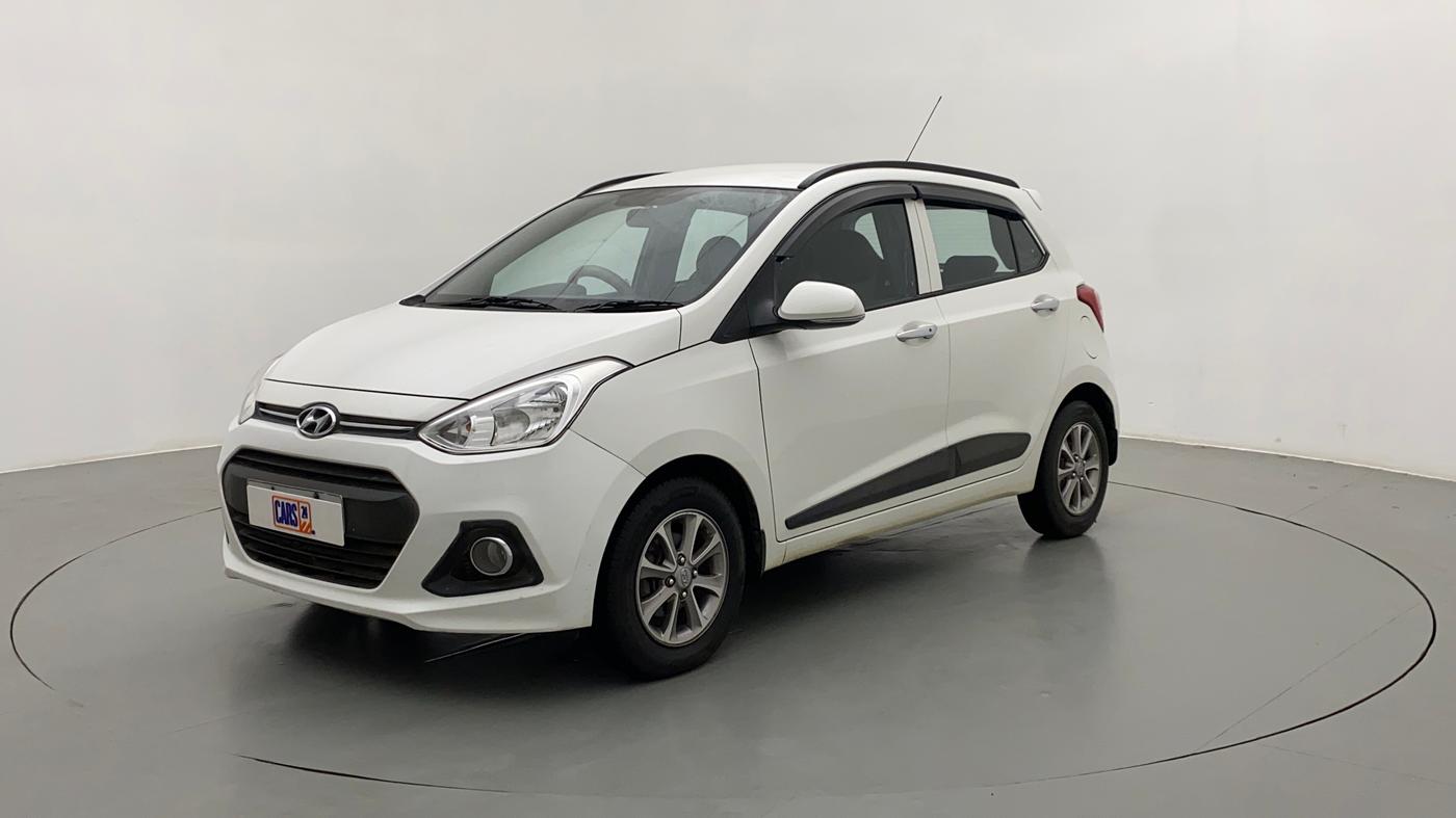2016 Hyundai Grand i10 ASTA 1.1 CRDI (O), Diesel, Manual, 1,04,136 km, Left Front Diagonal