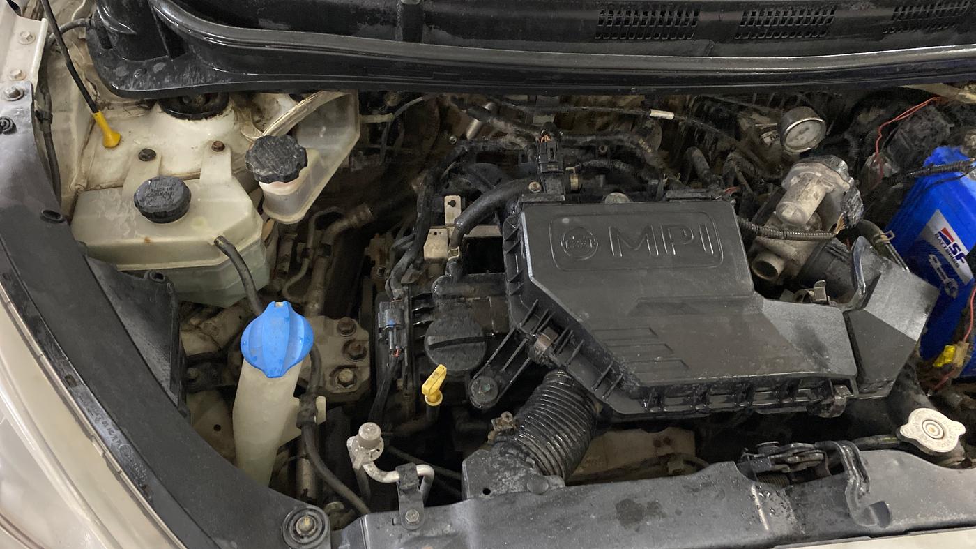 2018 Hyundai NEW SANTRO MAGNA CNG, CNG, Manual, 49,363 km, Engine View - Right