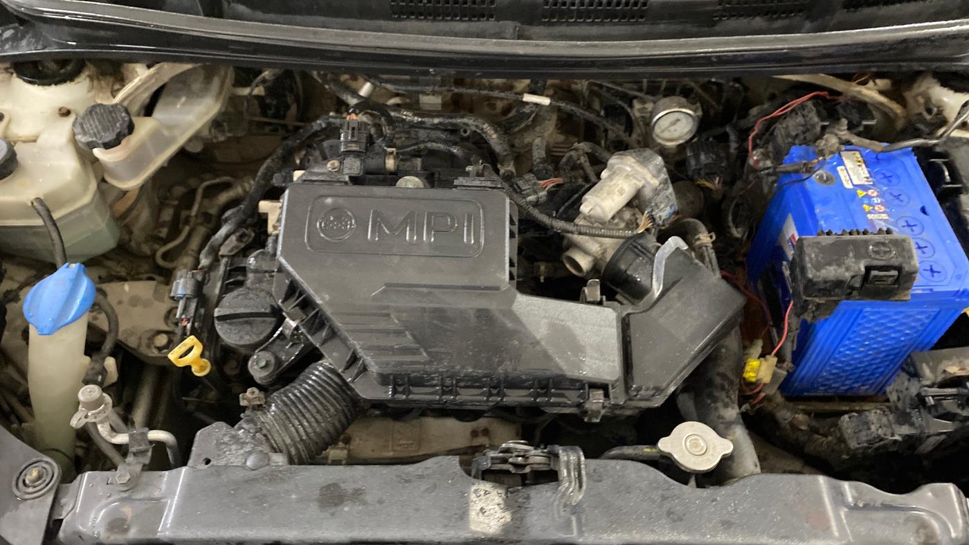 2018 Hyundai NEW SANTRO MAGNA CNG, CNG, Manual, 49,363 km, Engine View