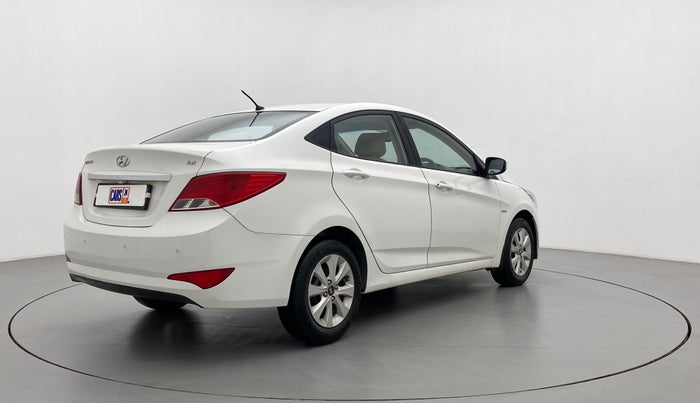 2015 Hyundai Verna FLUIDIC 1.6 CRDI S 4S, Diesel, Manual, 97,644 km, Right Back Diagonal