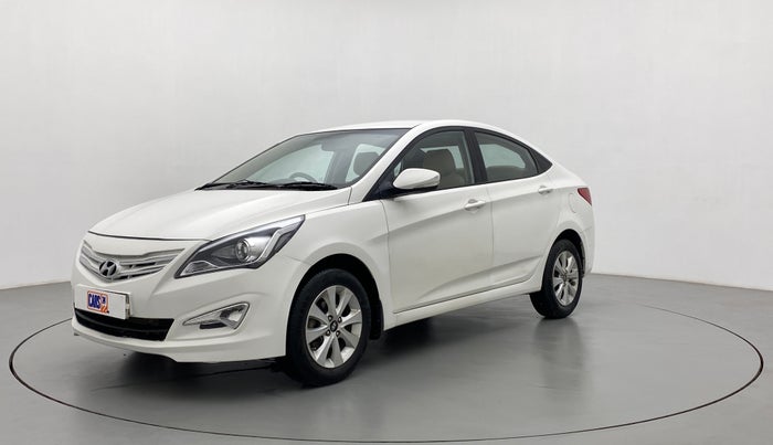 2015 Hyundai Verna FLUIDIC 1.6 CRDI S 4S, Diesel, Manual, 97,644 km, Left Front Diagonal