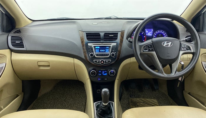 2015 Hyundai Verna FLUIDIC 1.6 CRDI S 4S, Diesel, Manual, 97,644 km, Dashboard