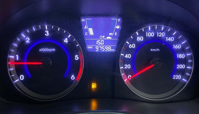 2015 Hyundai Verna FLUIDIC 1.6 CRDI S 4S, Diesel, Manual, 97,644 km, Odometer Image