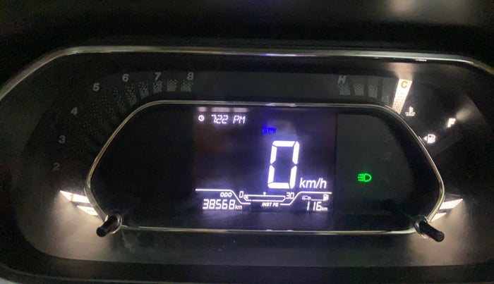2021 Tata NEXON XZ PLUS PETROL, Petrol, Manual, 38,559 km, Odometer Image