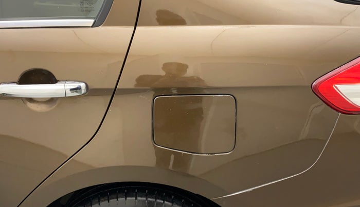 2015 Maruti Ciaz ZXI, Petrol, Manual, 16,607 km, Left quarter panel - Minor scratches