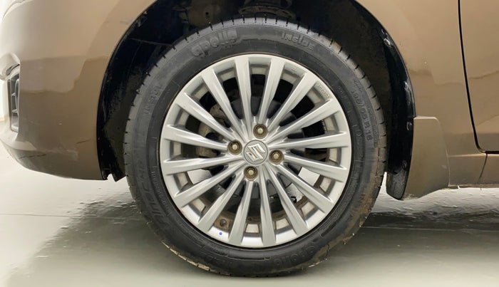 2015 Maruti Ciaz ZXI, Petrol, Manual, 16,607 km, Left Front Wheel