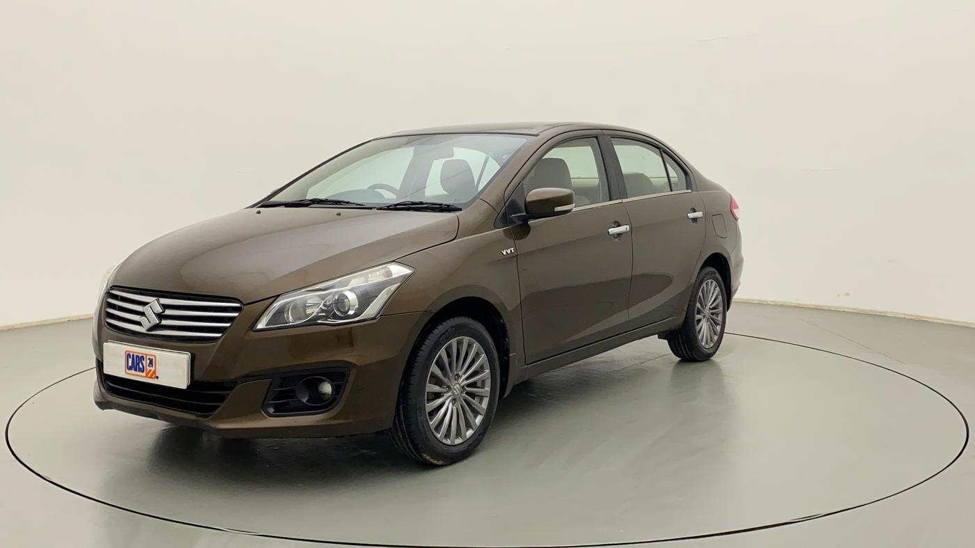 2015 Maruti Ciaz ZXI, Petrol, Manual, 16,607 km, Left Front Diagonal