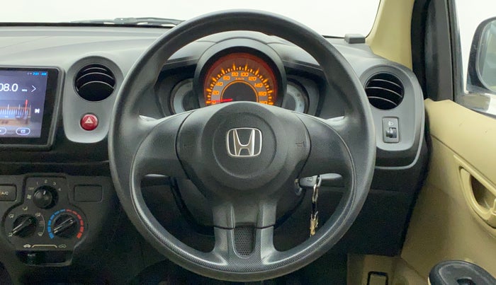 2015 Honda Brio E MT, Petrol, Manual, 42,023 km, Steering Wheel Close Up
