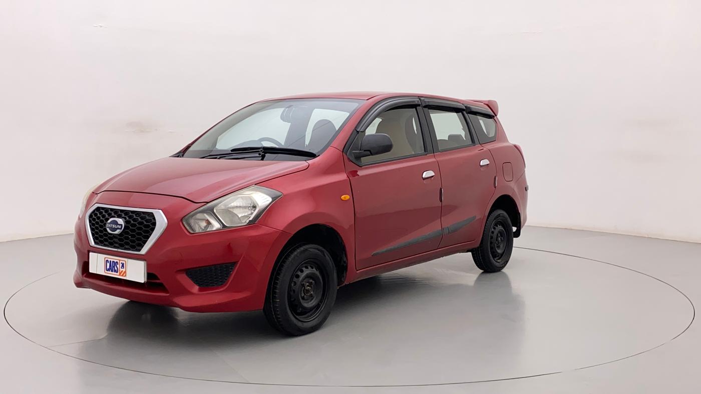 2016 Datsun Go Plus T, Petrol, Manual, 39,886 km, Left Front Diagonal